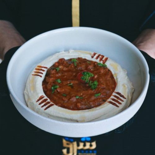 Foul with Hummus