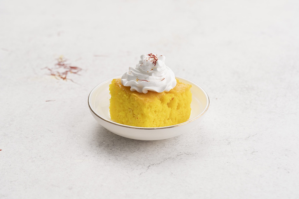 Gluten-Free Almond-milk Saffron Cake