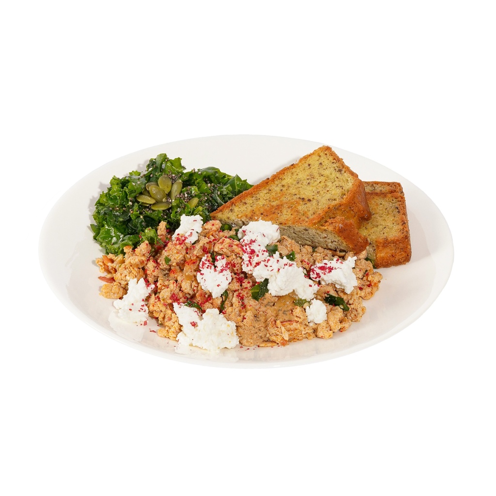 Kale Shakshuka with Keto Toast