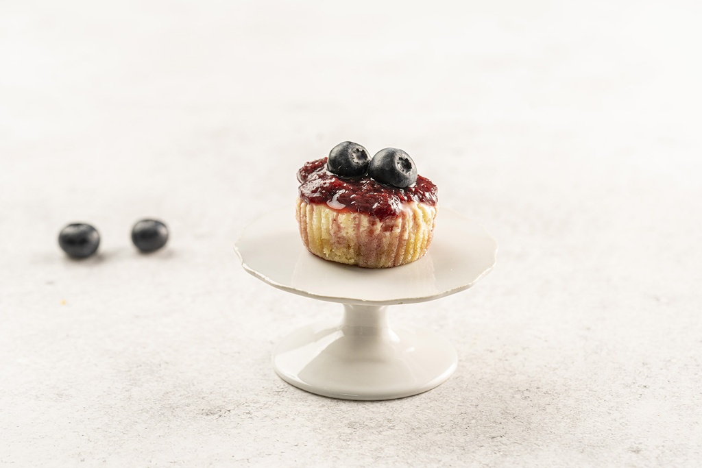 Mini Blueberry Cheesecake