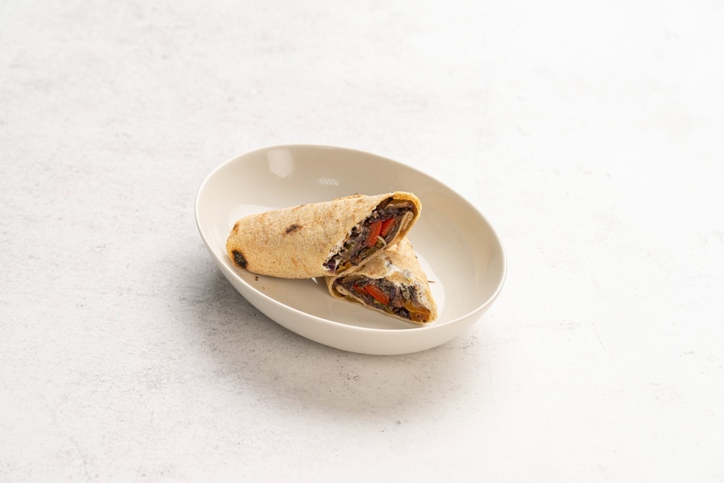 Keto Vegetables labneh wrap