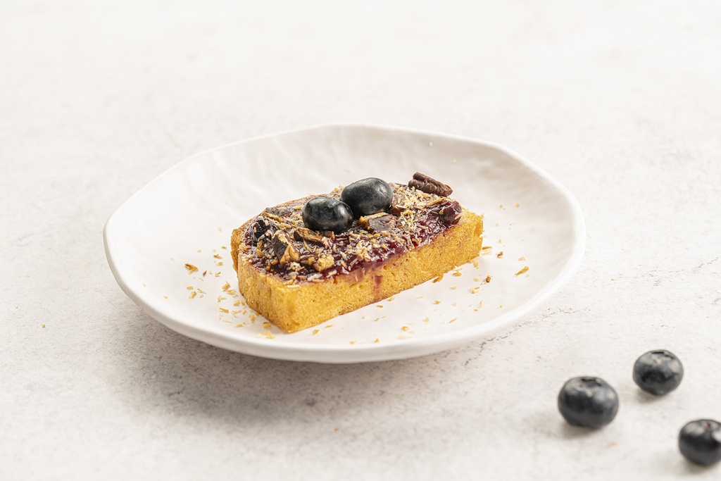 Gluten-Free Blueberry French Toast snack 