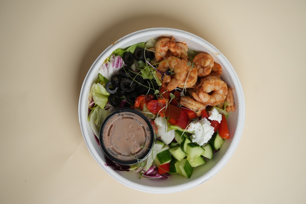 Grilled Shrimp Salad
