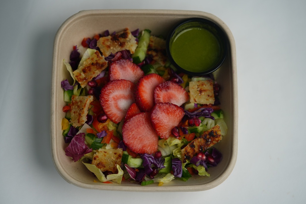 Hallumi salad
