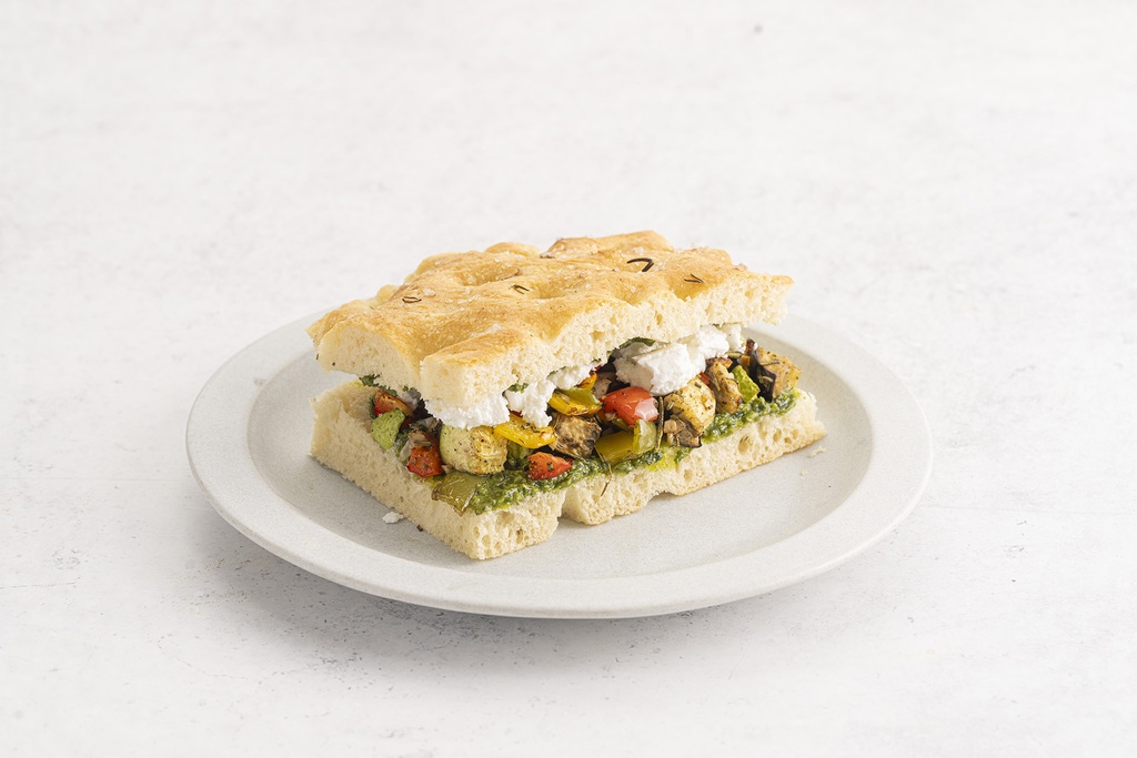 Focaccia Roasted Vegetable
