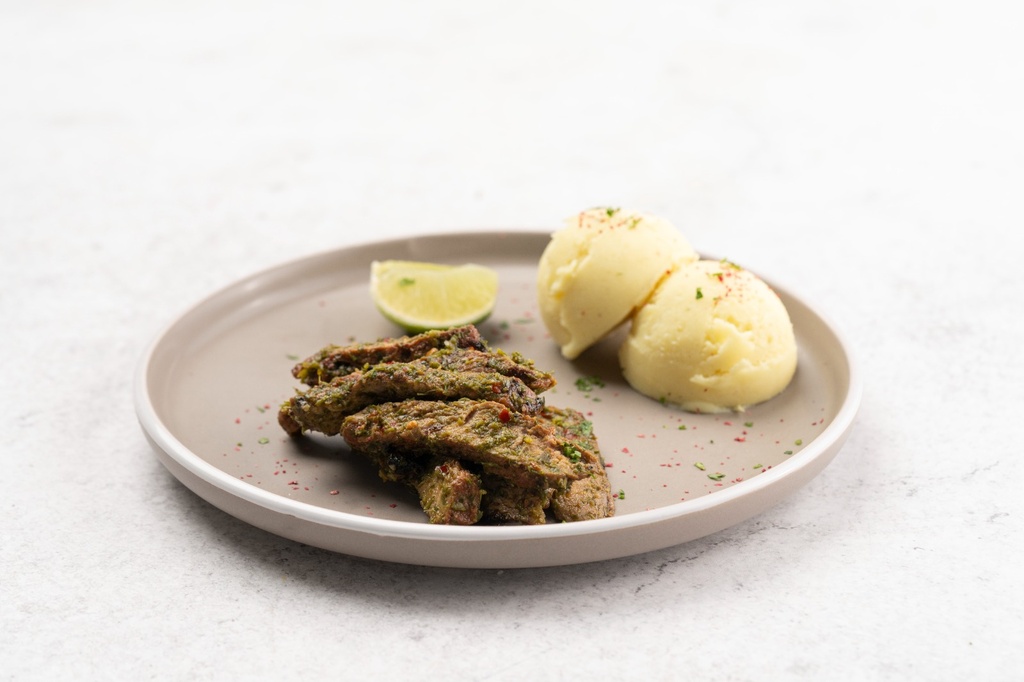 Tenderloin Steak With Creamy Cauliflower