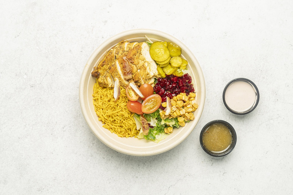 Mediterranean Salmon Bowl