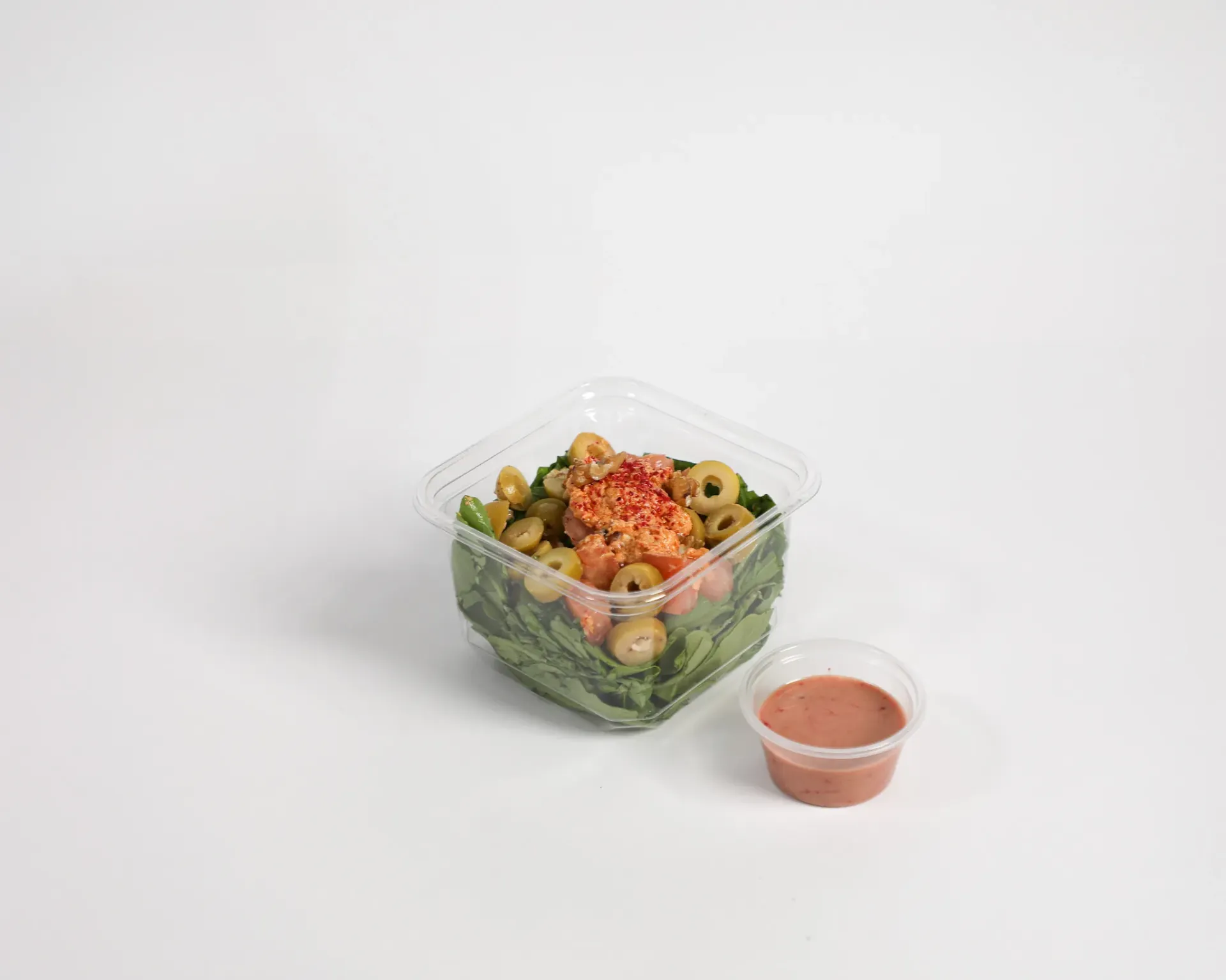 Labneh Makdous Full Salad 