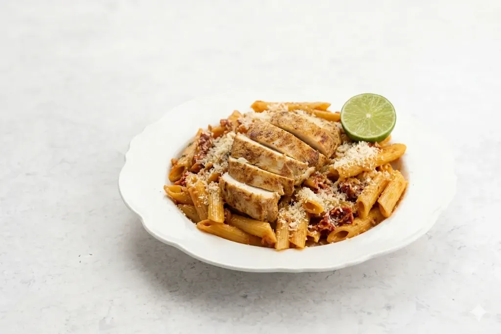 Sun-dried Pasta with Chicken