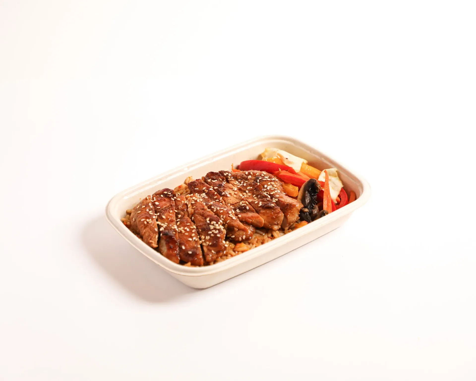 Chicken triyaki with Japanese Rice